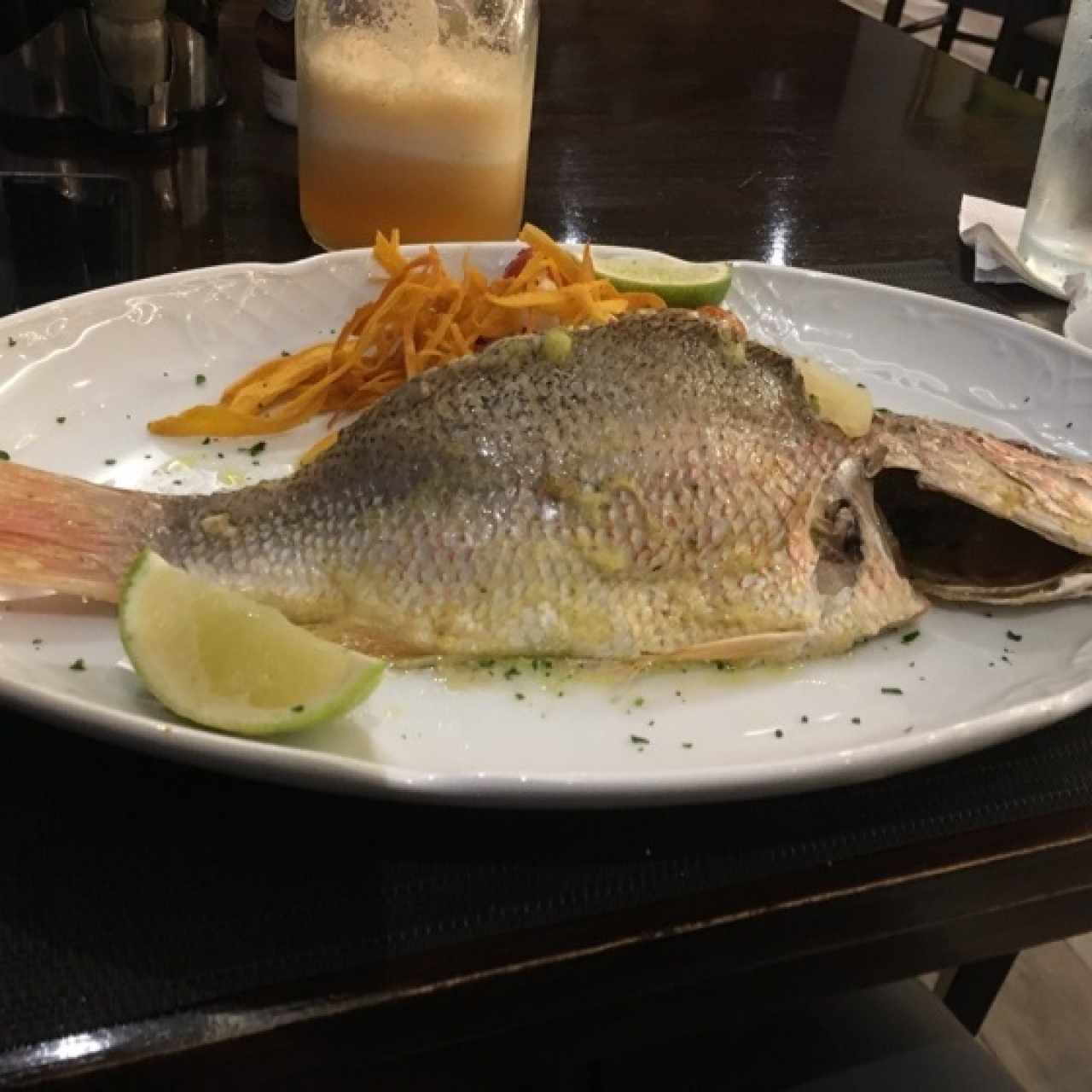 corvina al horno