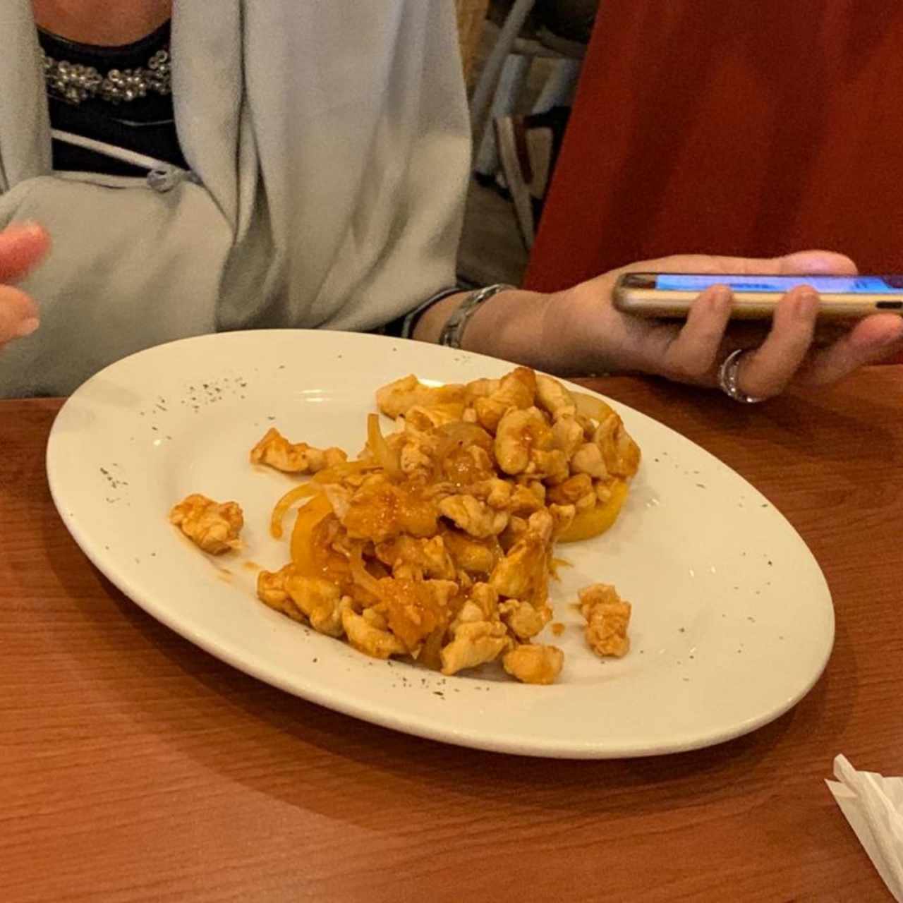 tortilla con pollo