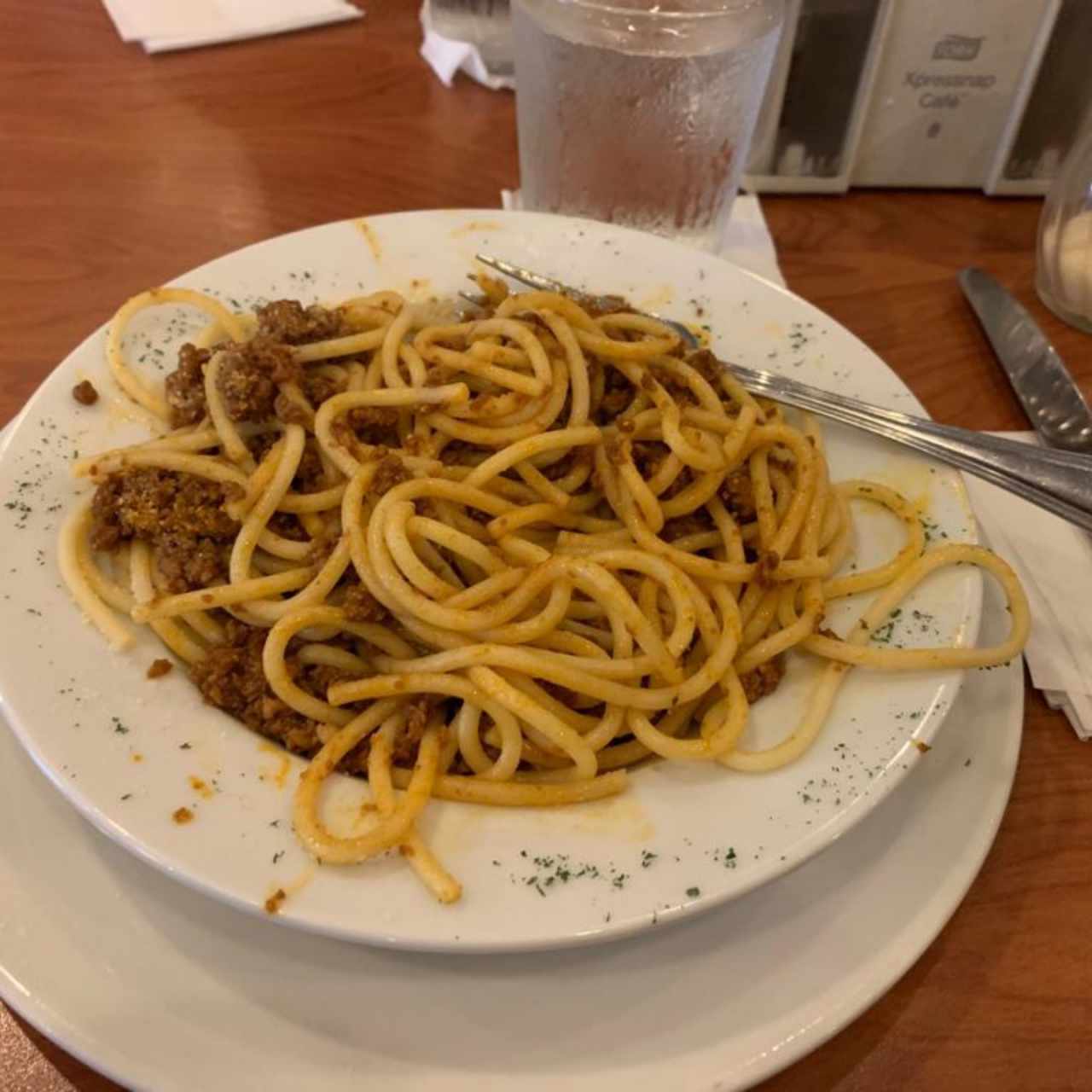 Spaguetty bologñesa
