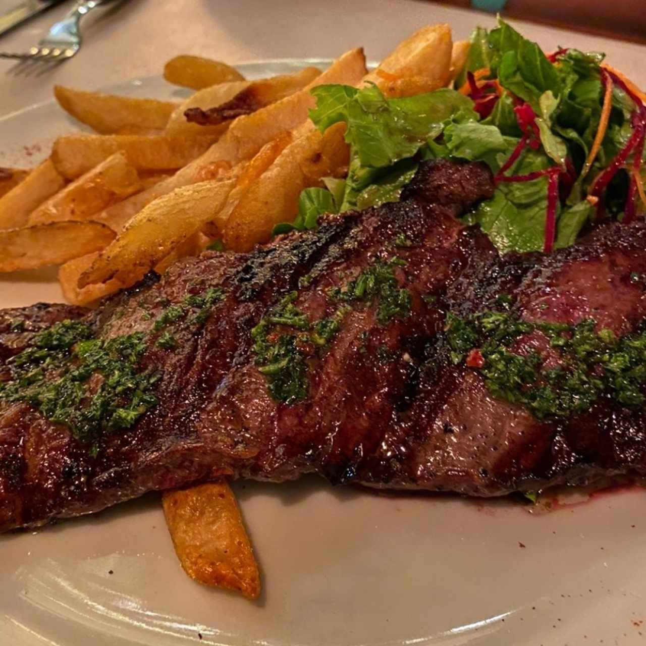 Entraña al grill