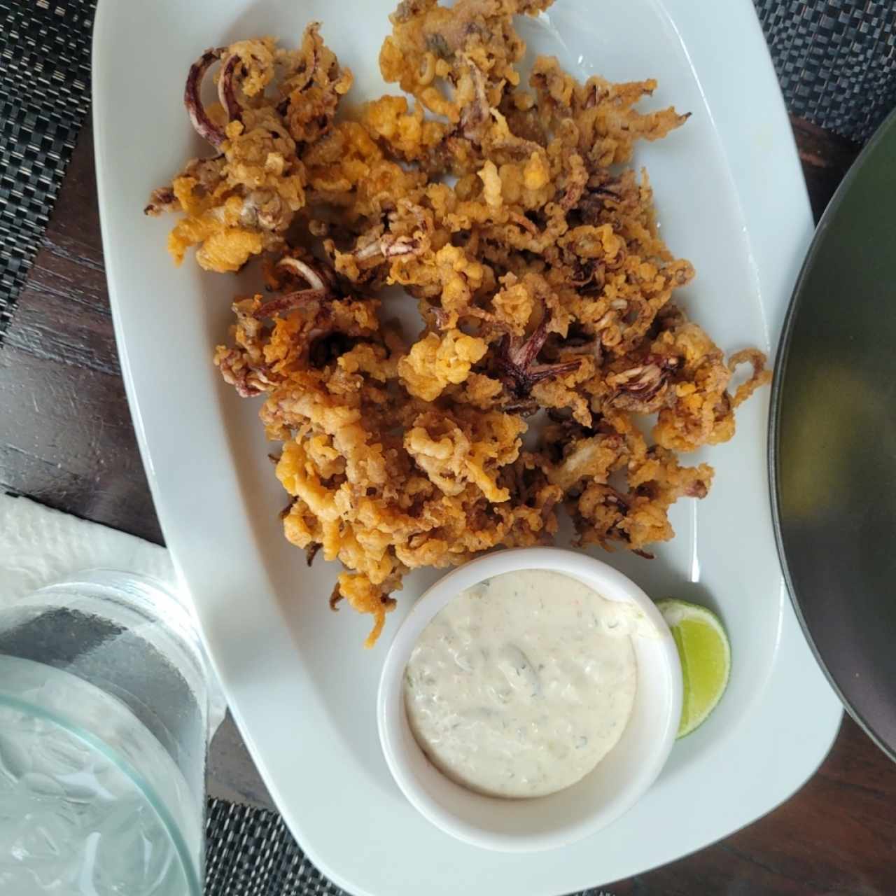 Entrantes calientes - Arañitas de Calamar