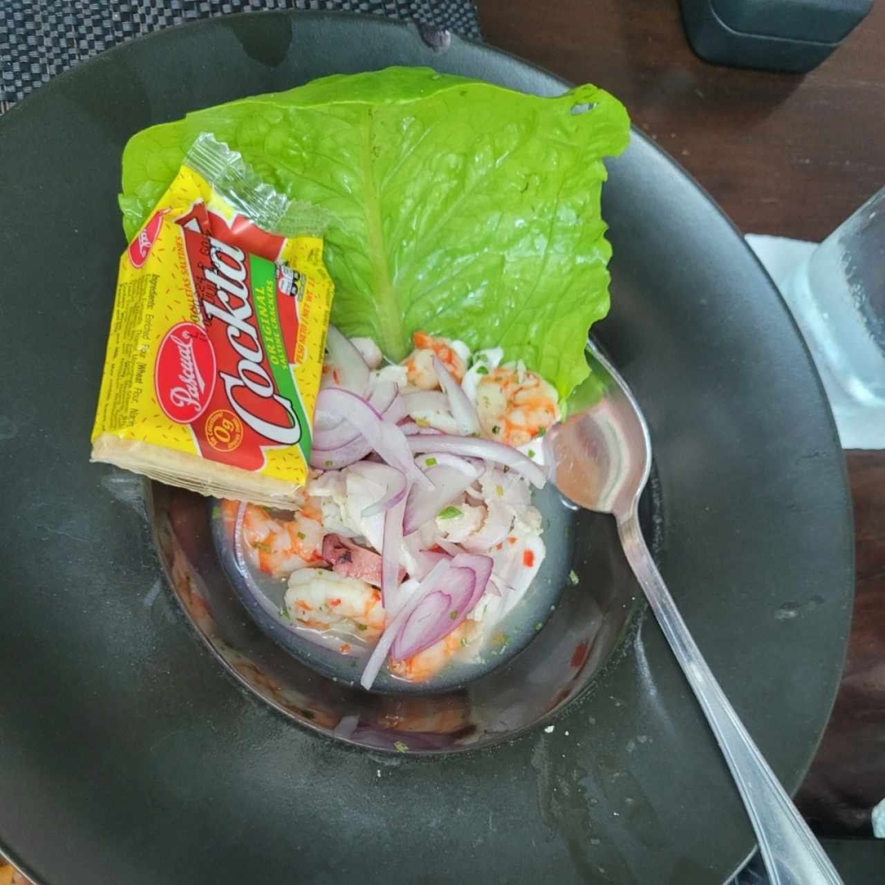 Entrantes fríos - Ceviche Madero