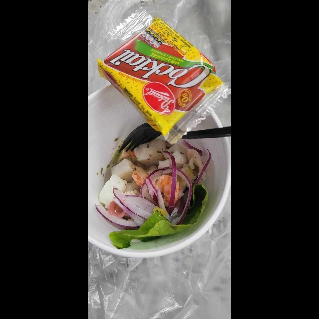 Entrantes fríos - Ceviche Madero