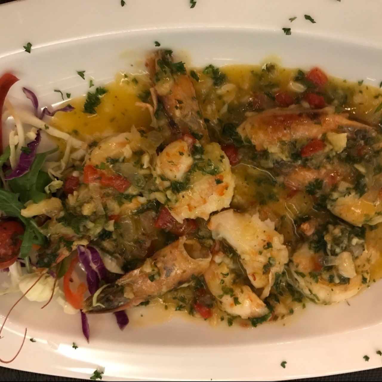 Mar - Langostinos al ajillo