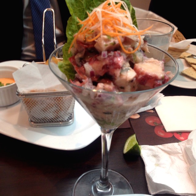 Ceviche de pulpo