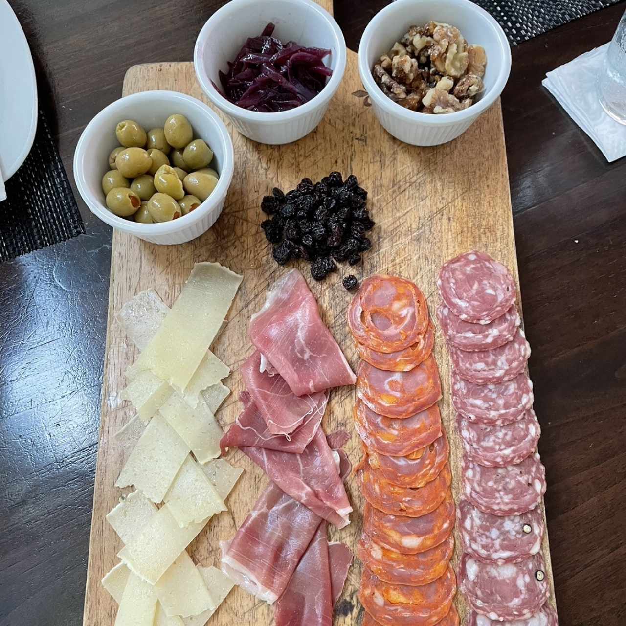 Entrantes fríos - Tabla ibérica