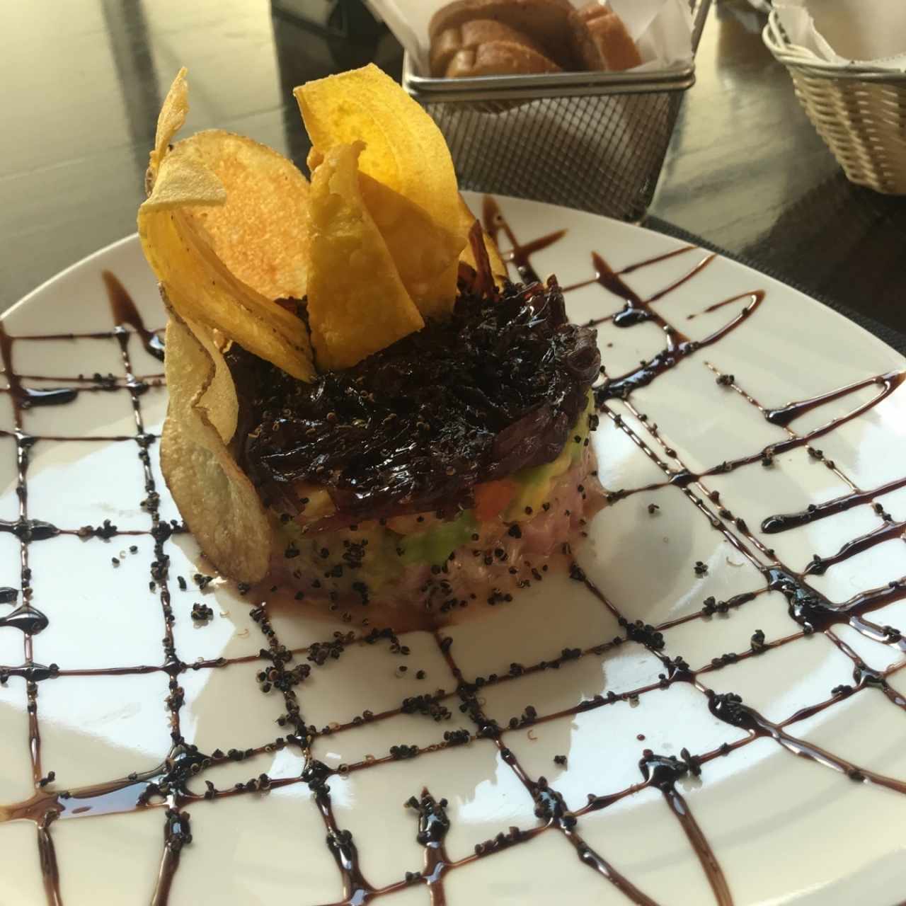 Entrantes fríos - Tuna tartare
