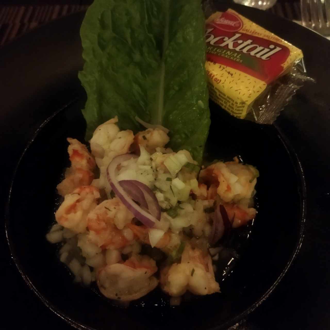Entrantes fríos - Ceviche de camarón