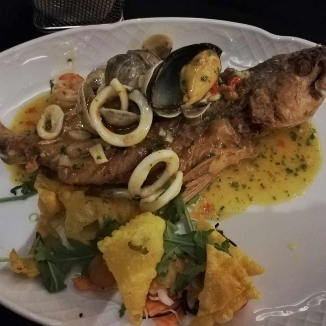 Corvina a lo macho