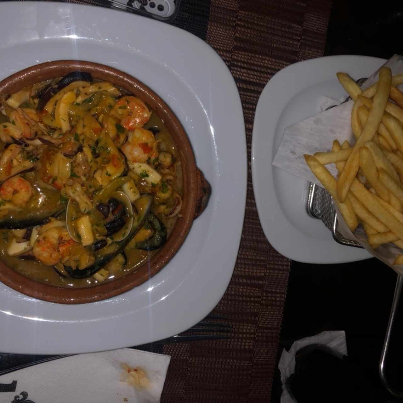 Mar - Mariscos al ajillo