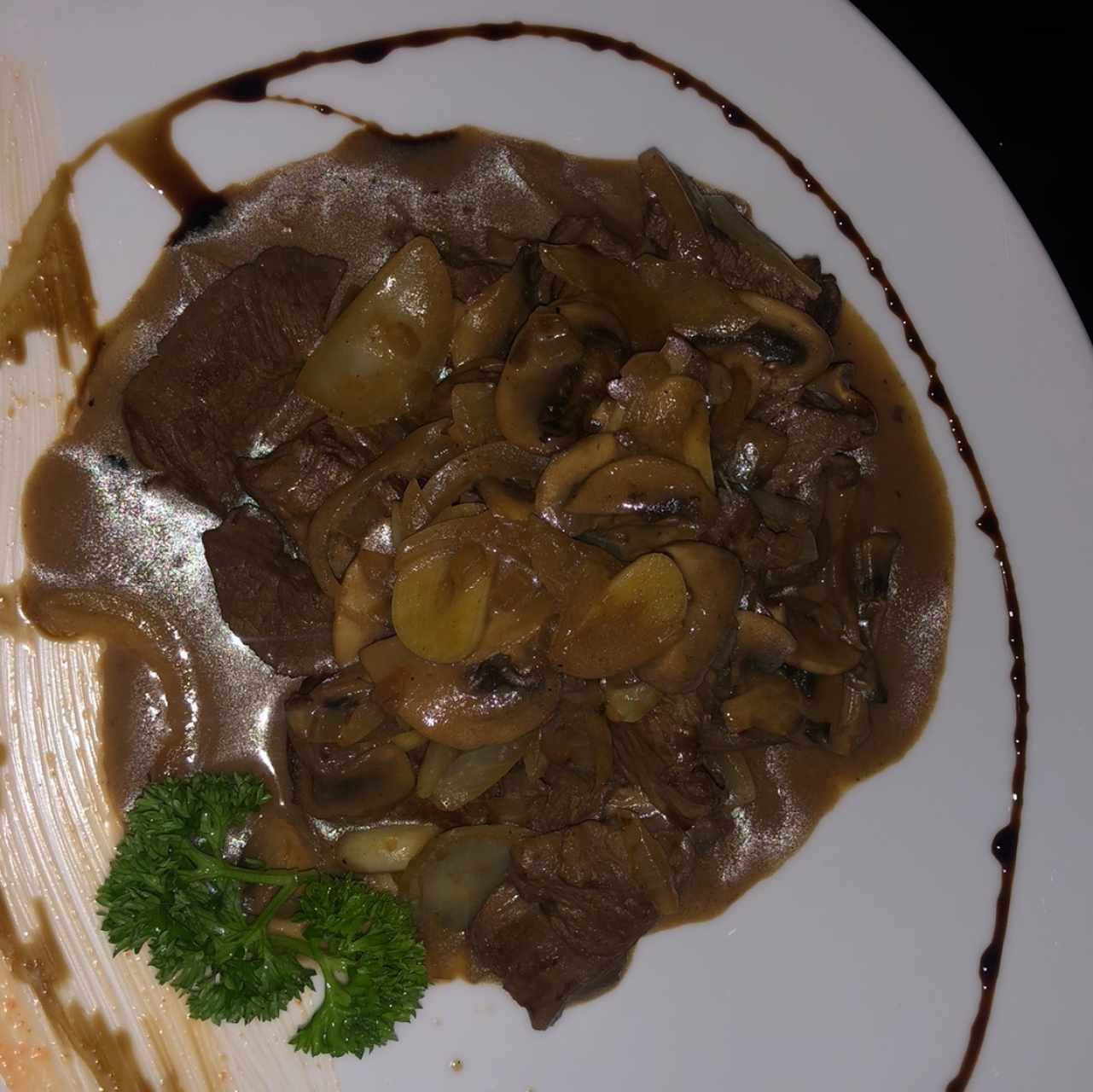 Filete de res a la pimienta