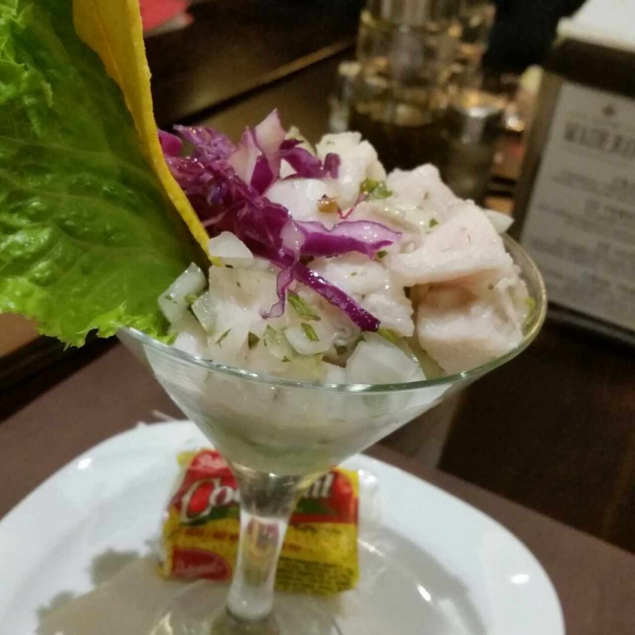 Entrantes fríos - Ceviche panameño clásico