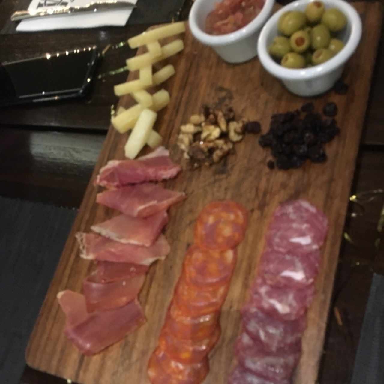 Entrantes fríos - Tabla ibérica