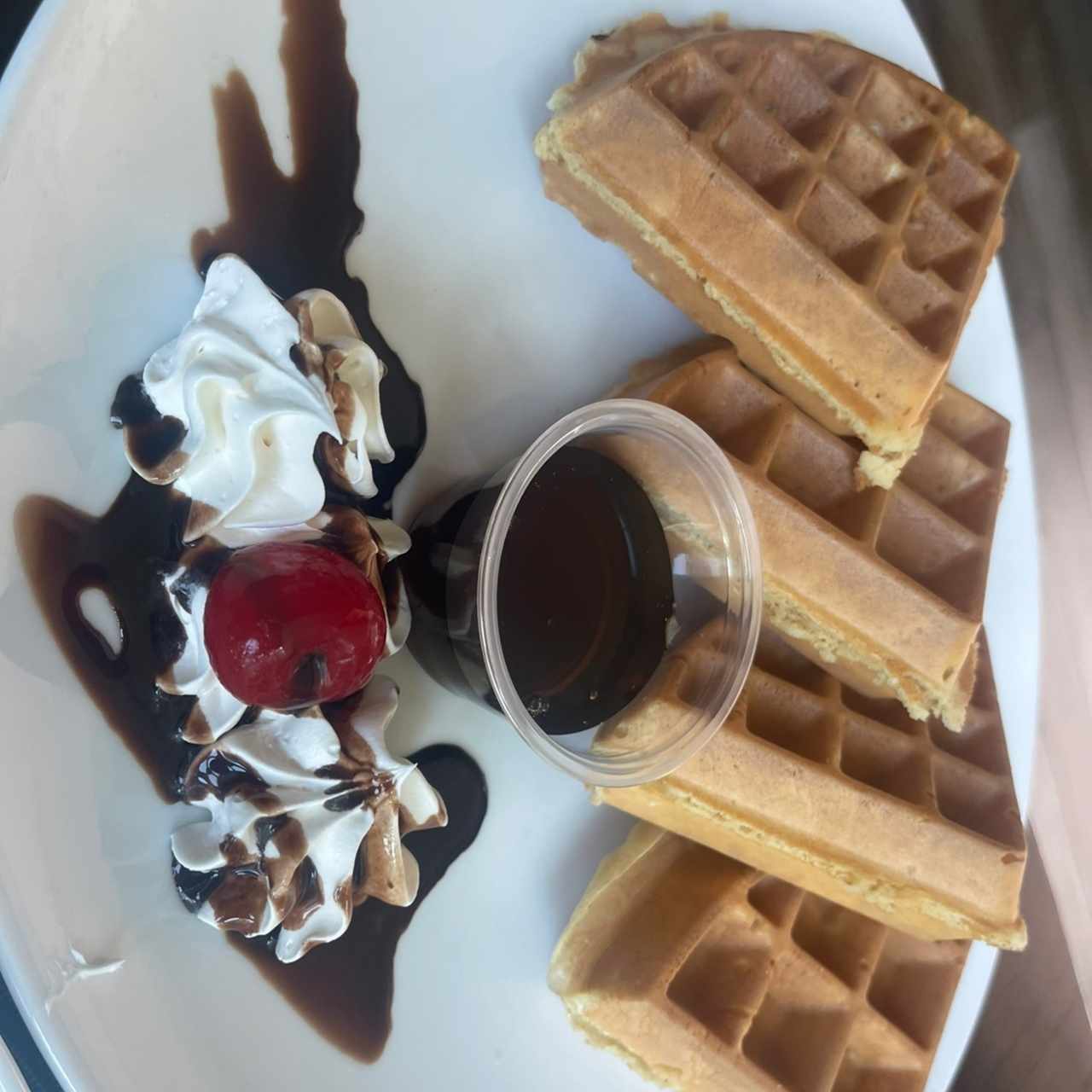 Pancakes o wafles sencillos