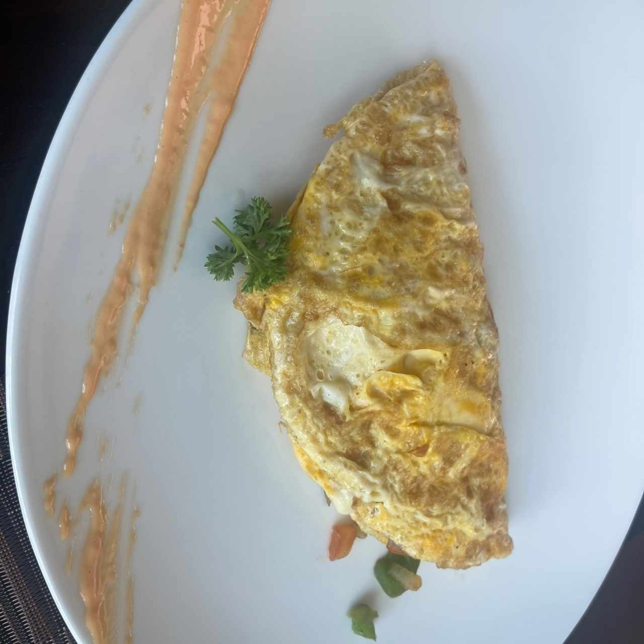 Omelette - Omelette de vegetales
