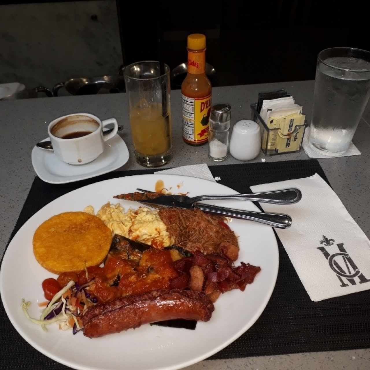 Desayuno café madero