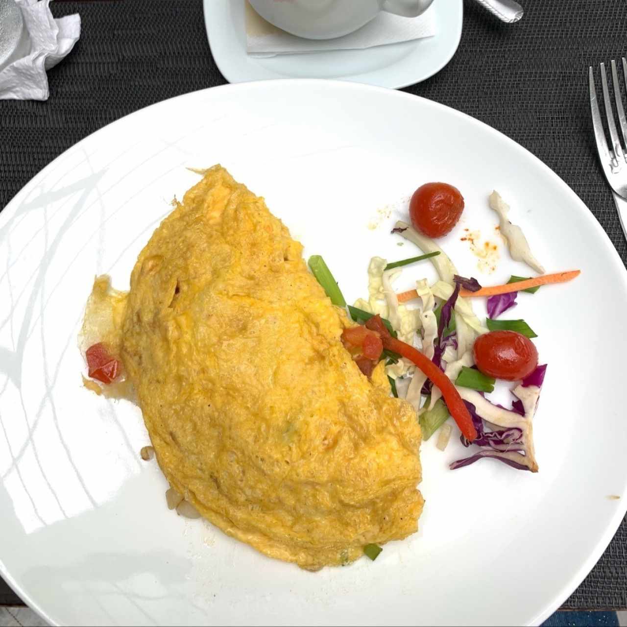 Omelette - Omelette de vegetales