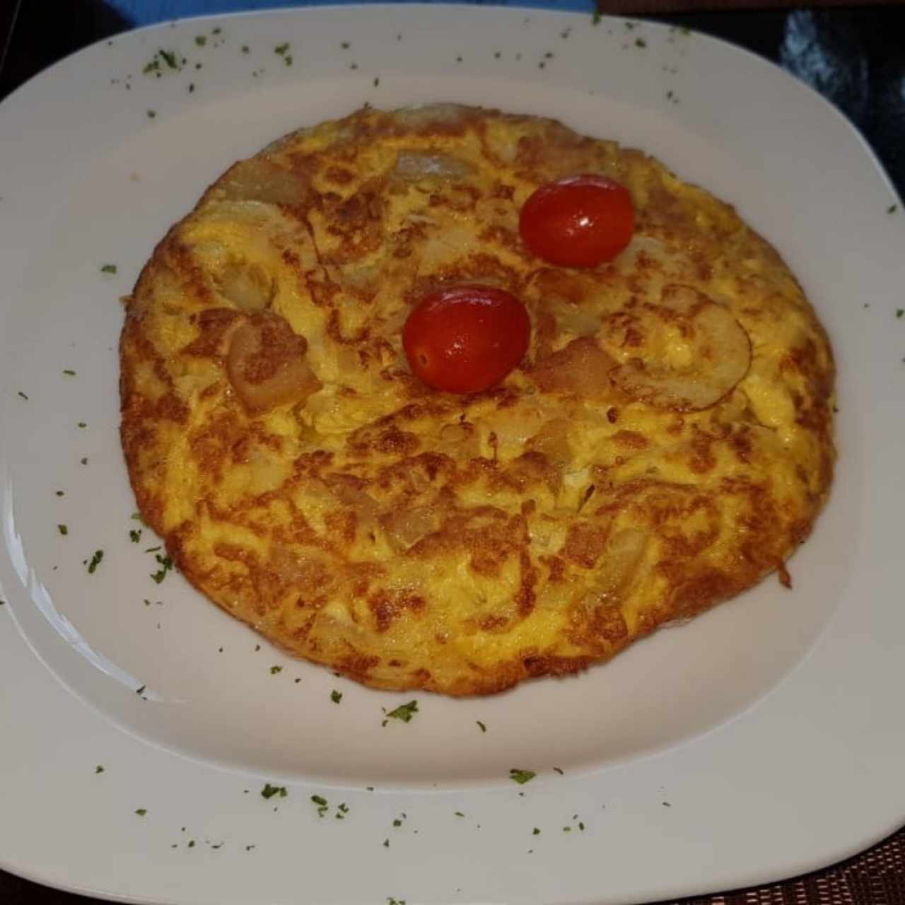 Entrantes calientes - Tortilla española tradicional