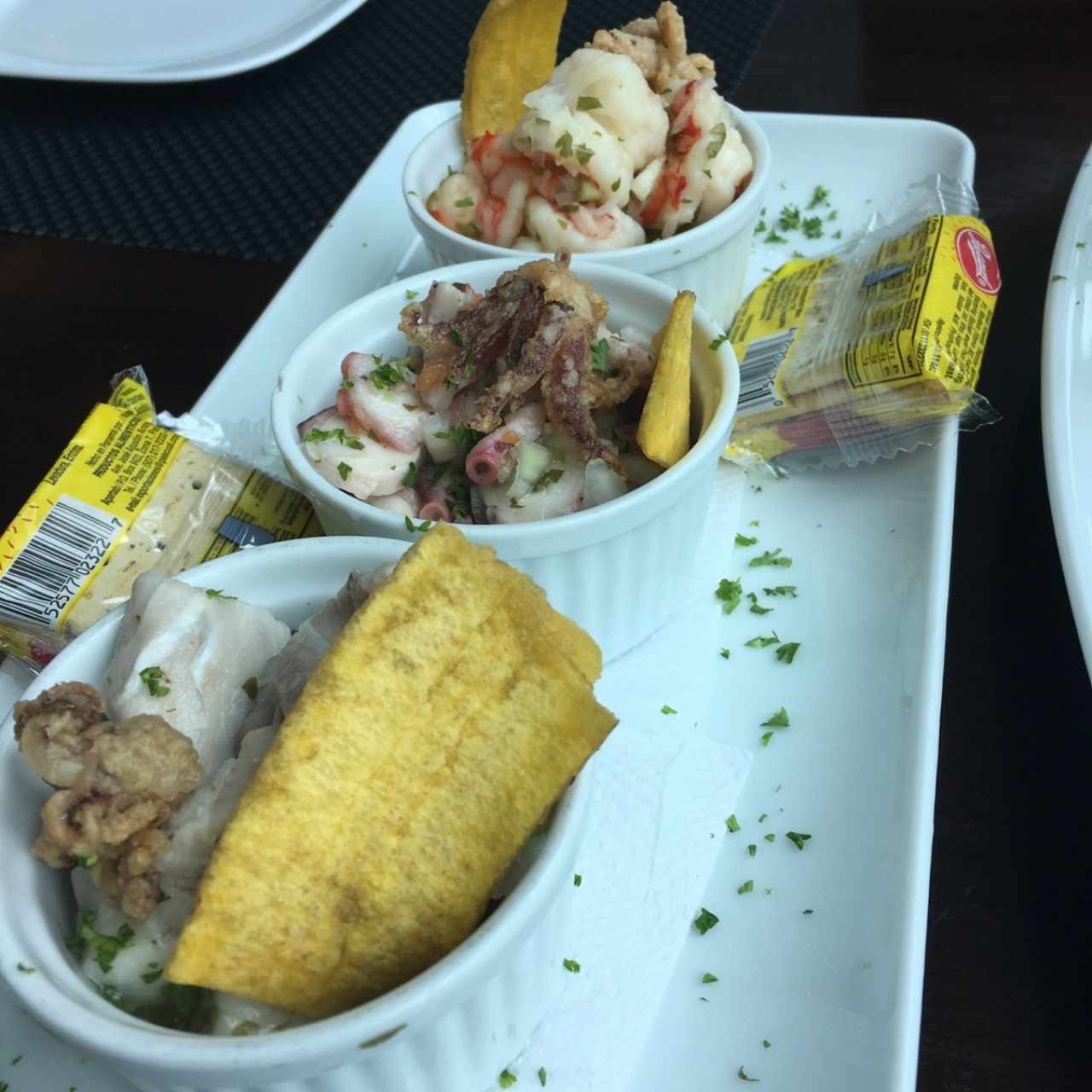 Entrantes fríos - Trio frío