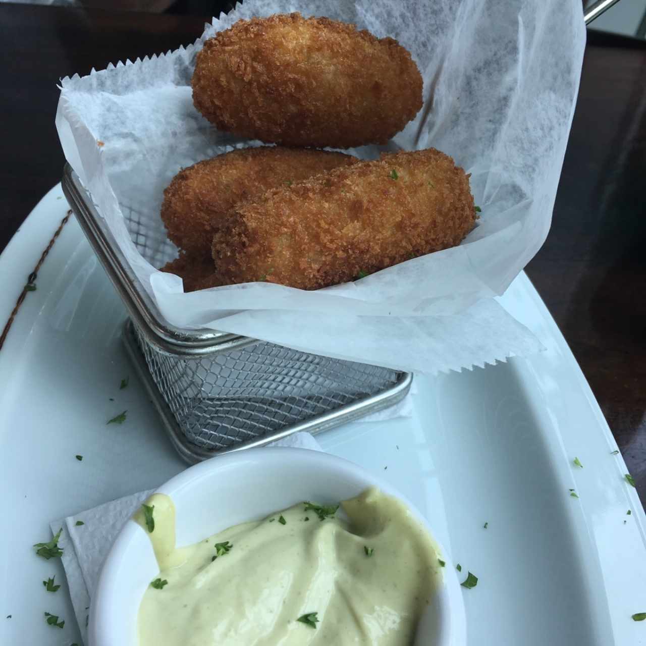 Entrantes calientes - Croquetas
