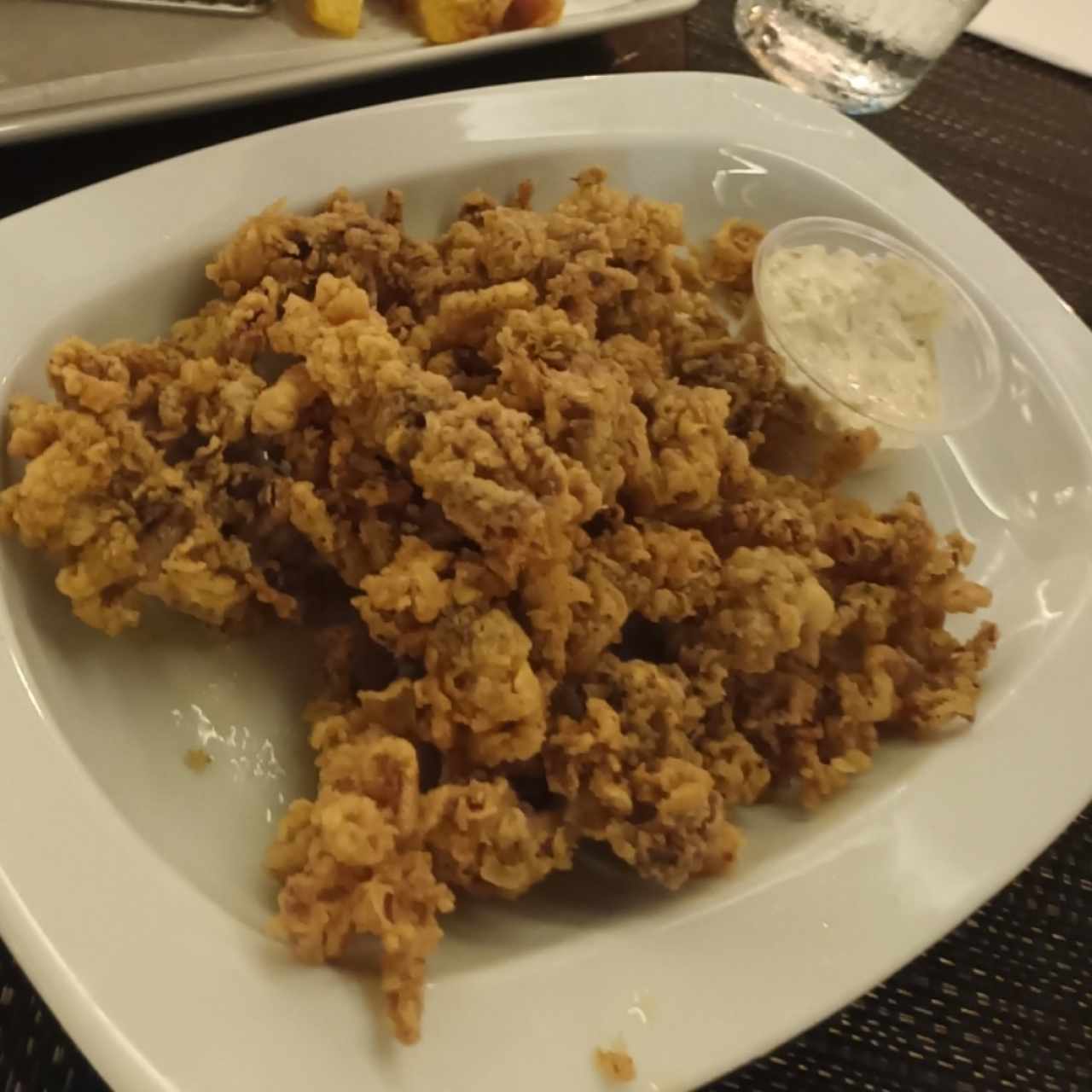 Entrantes calientes - Arañitas de Calamar