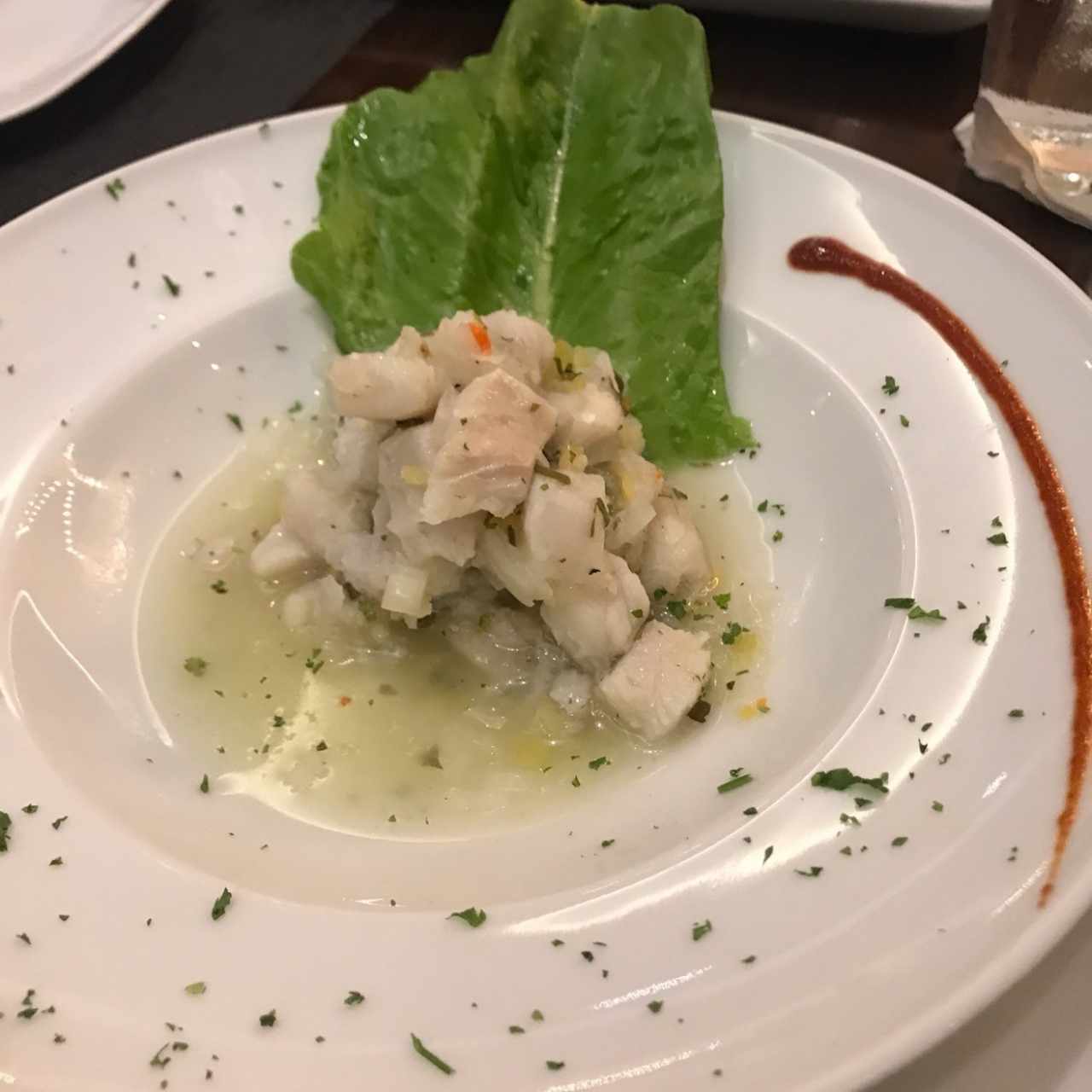 Entrantes fríos - Ceviche panameño clásico