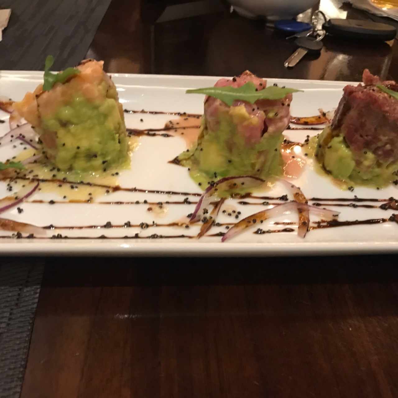 Entrantes fríos - Tuna tartare