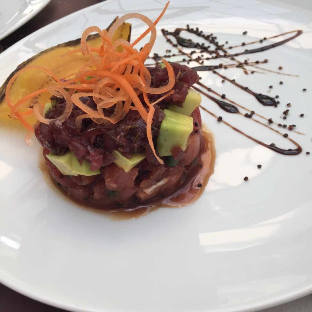 Entrantes fríos - Tuna tartare