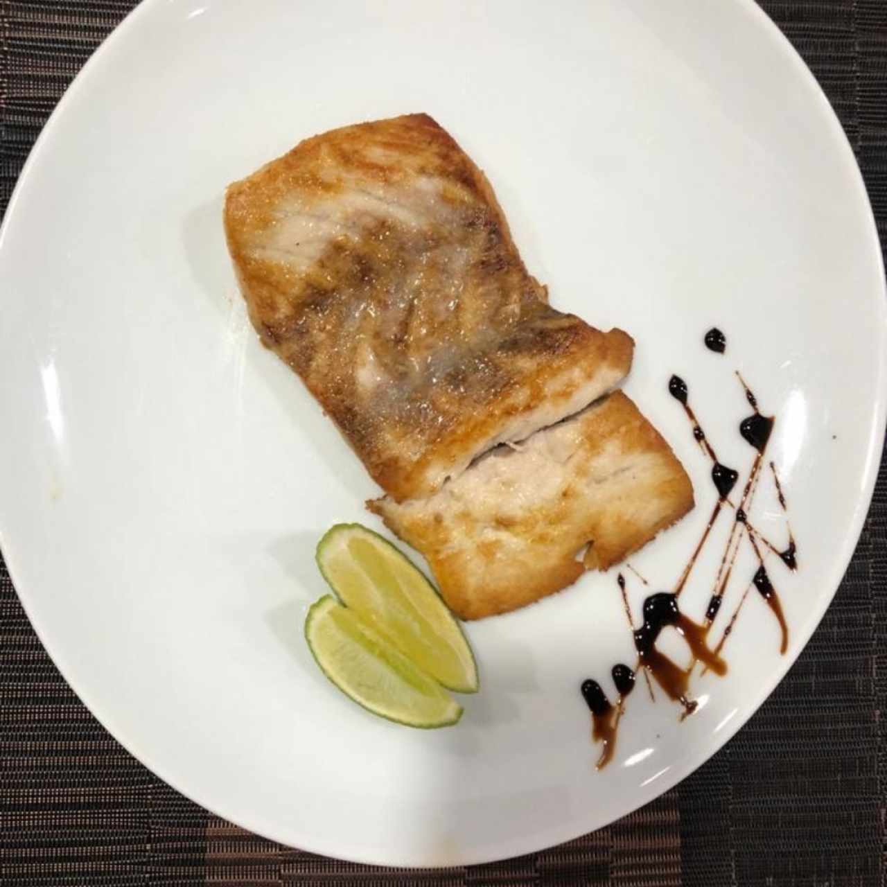 Corvina a la plancha