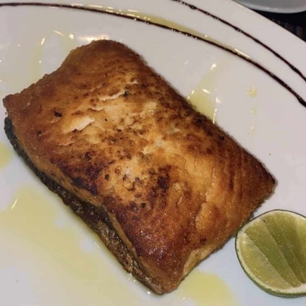 Salmón a la plancha