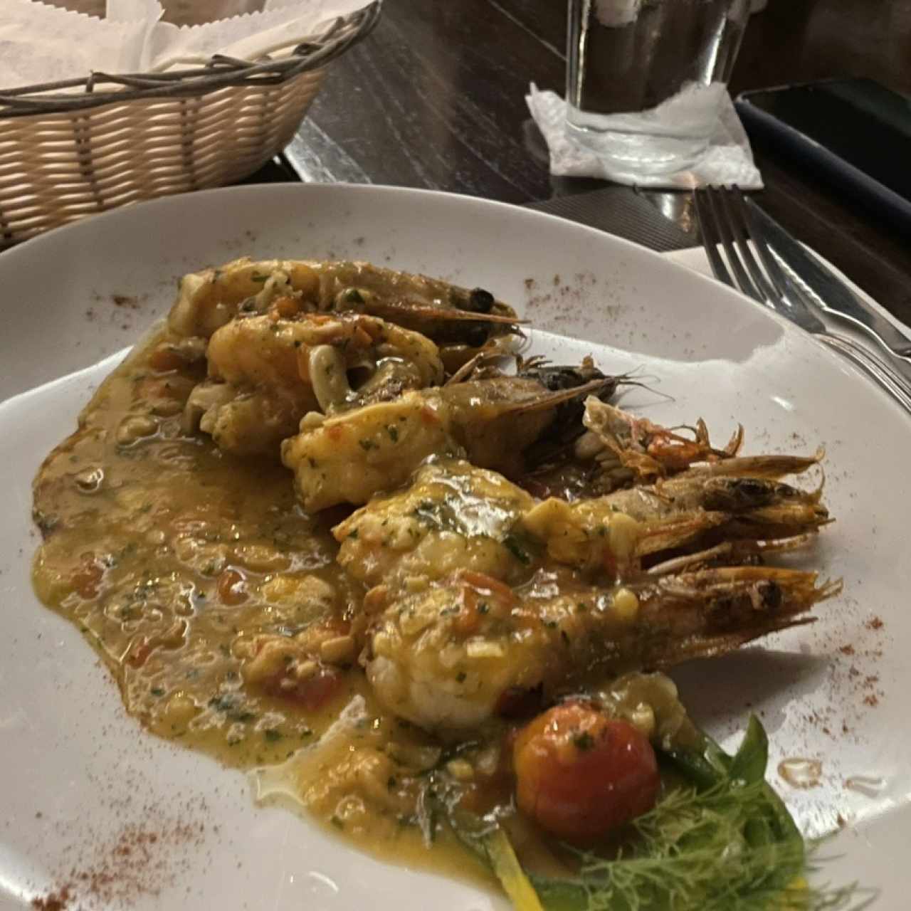 Mar - Langostinos al ajillo