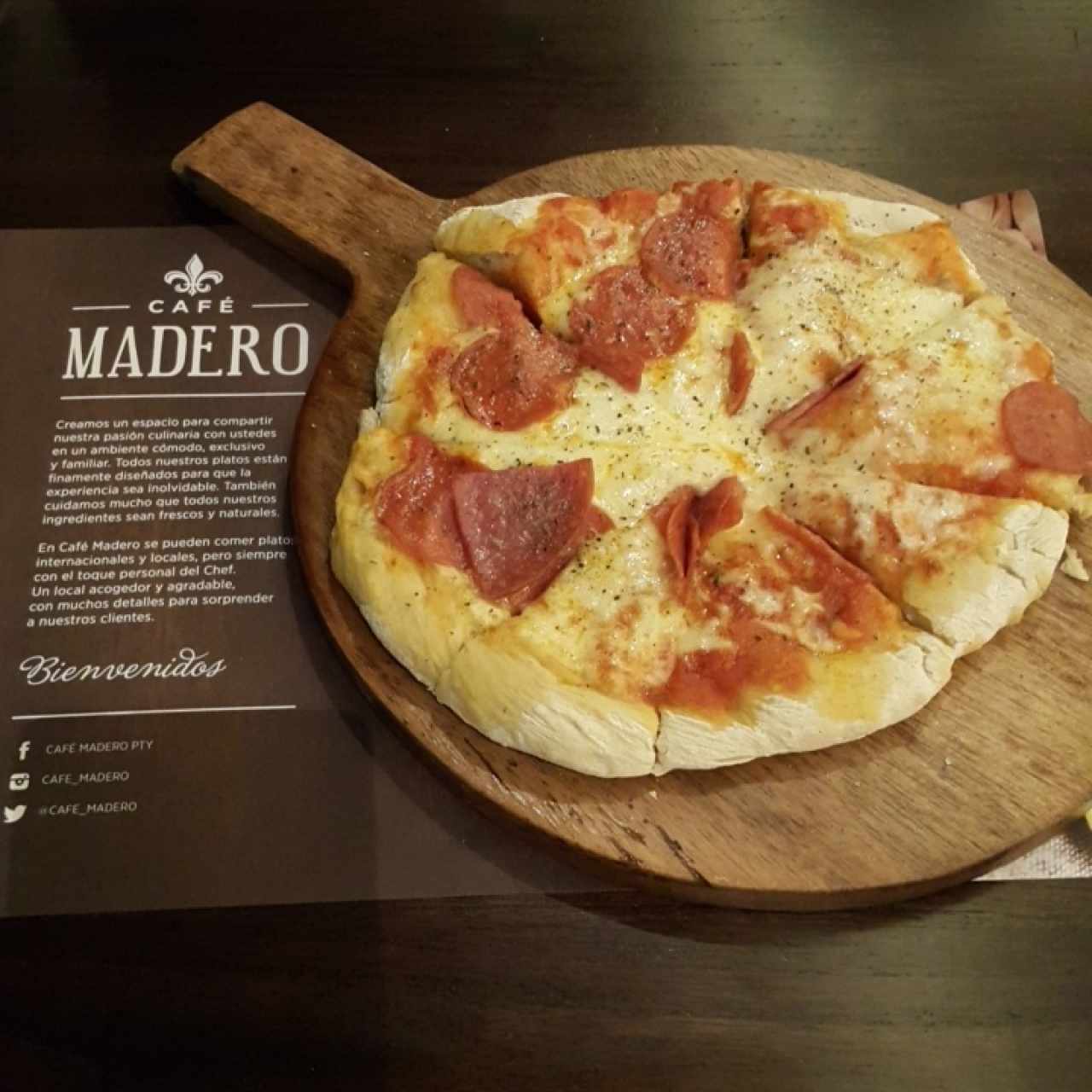 Pizza de peperoni
