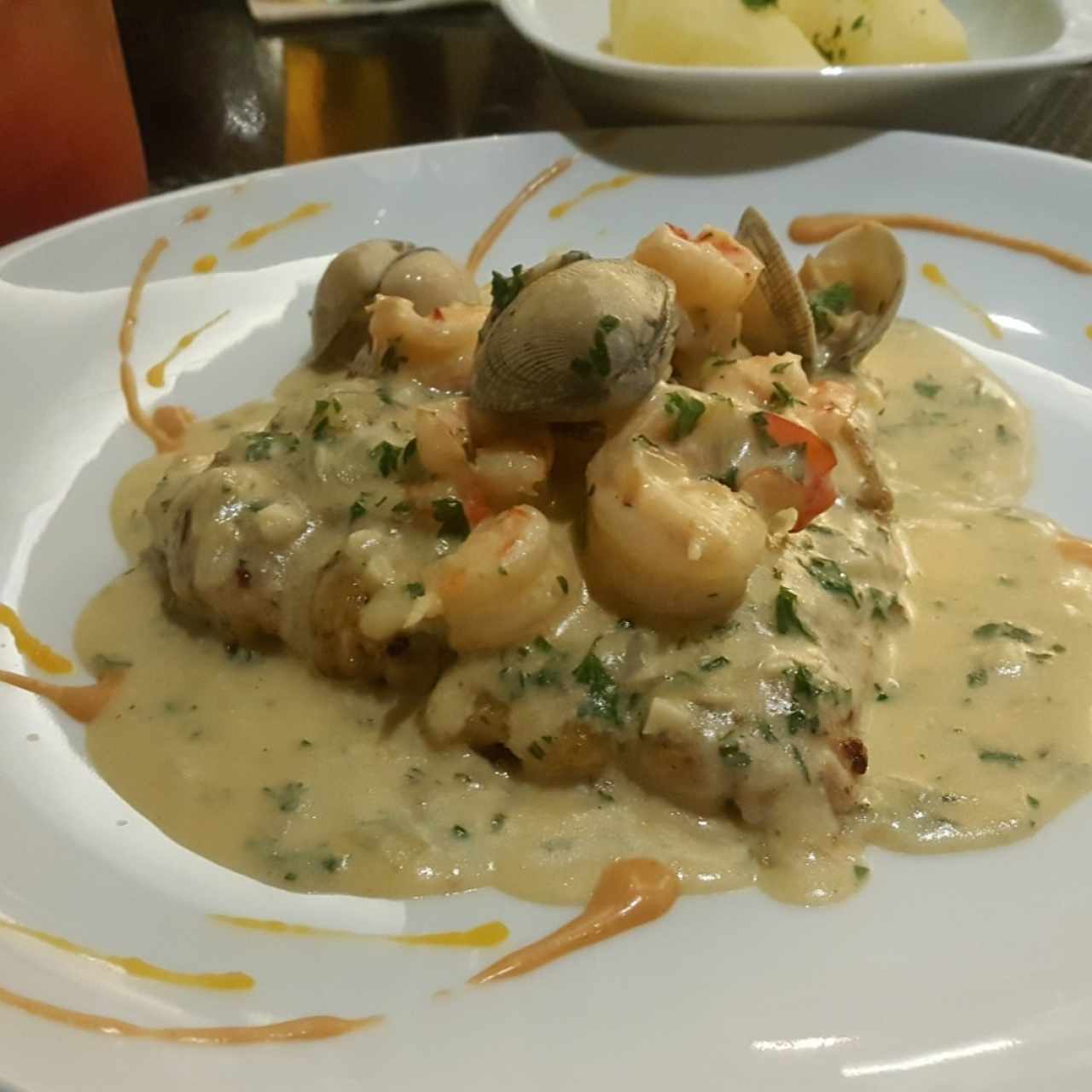 Corvina a la vasca