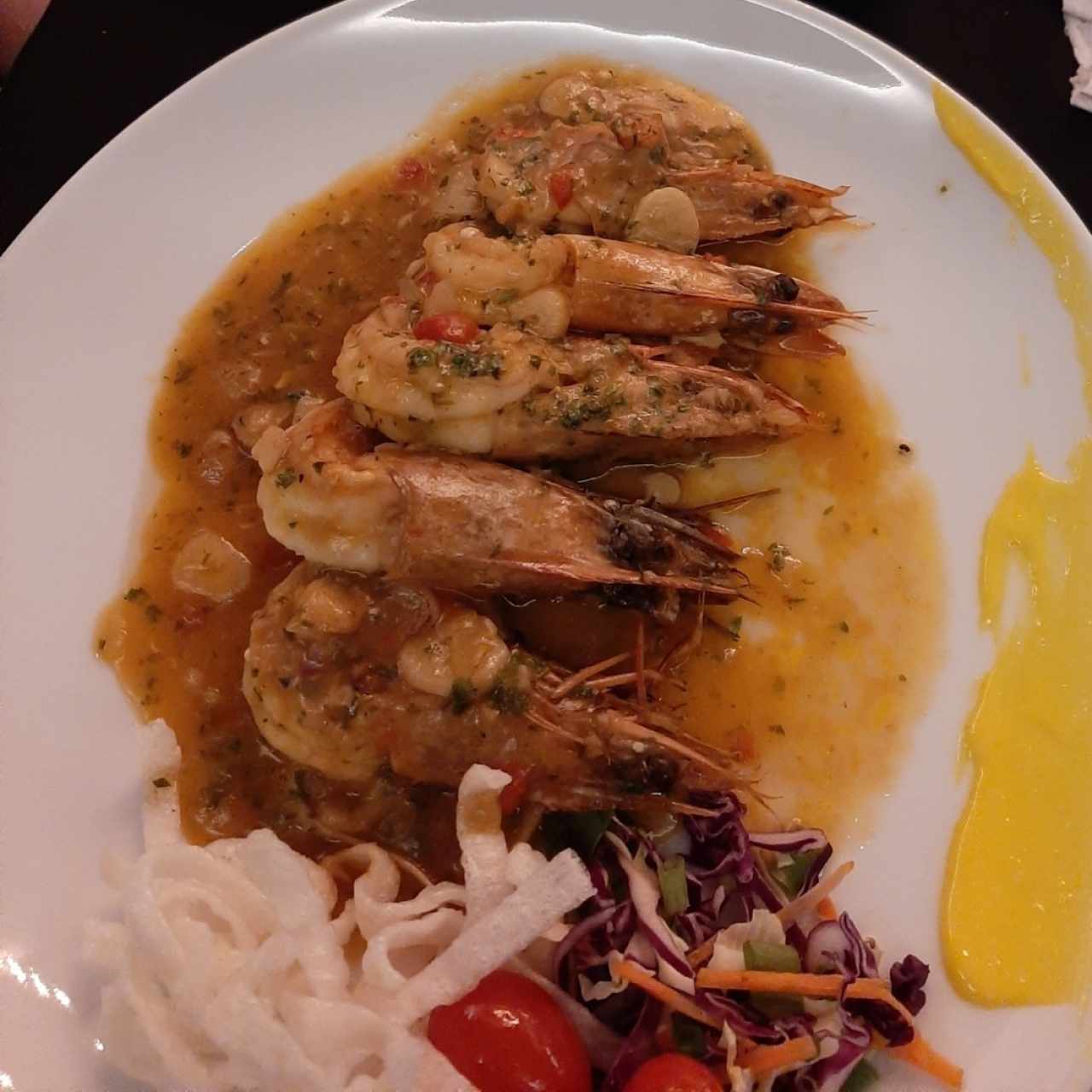 Mar - Langostinos al ajillo