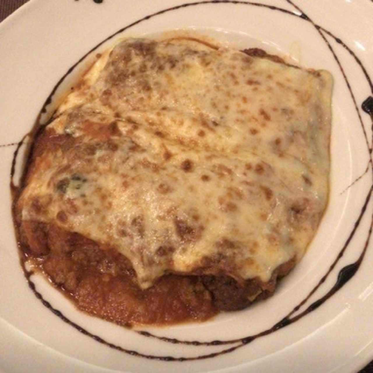 Lasagna de Carne Gratinada