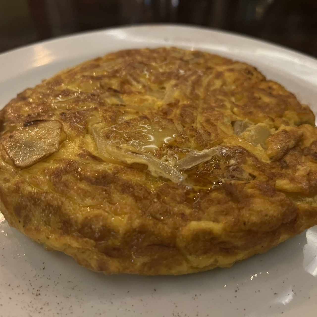 Tortilla Española con Chorizo estilo madero