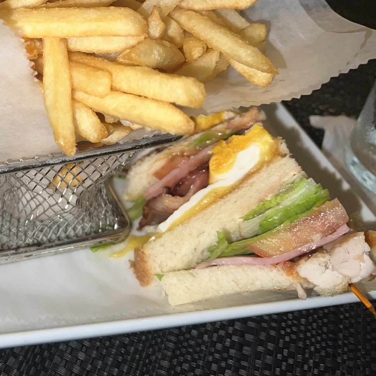 Emparedados - Club sandwich