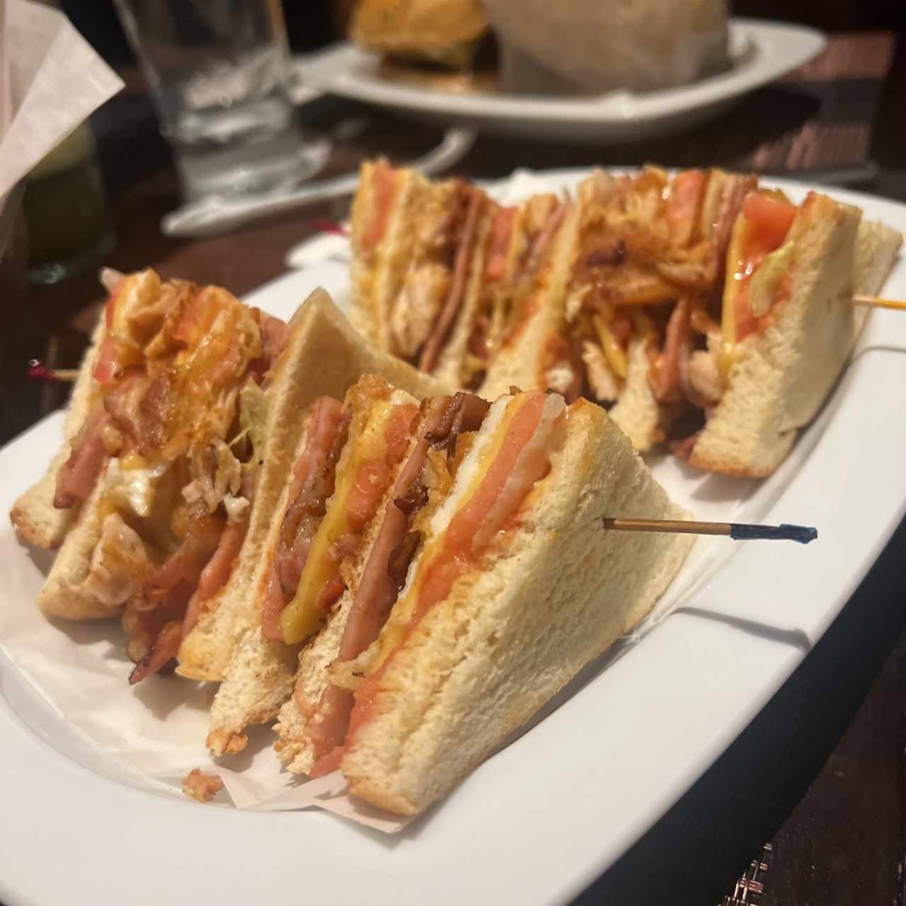 Emparedados - Club sandwich
