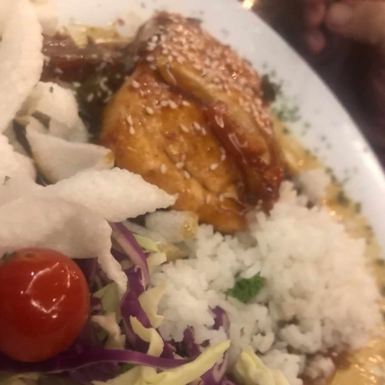 Salmón Teriyaki