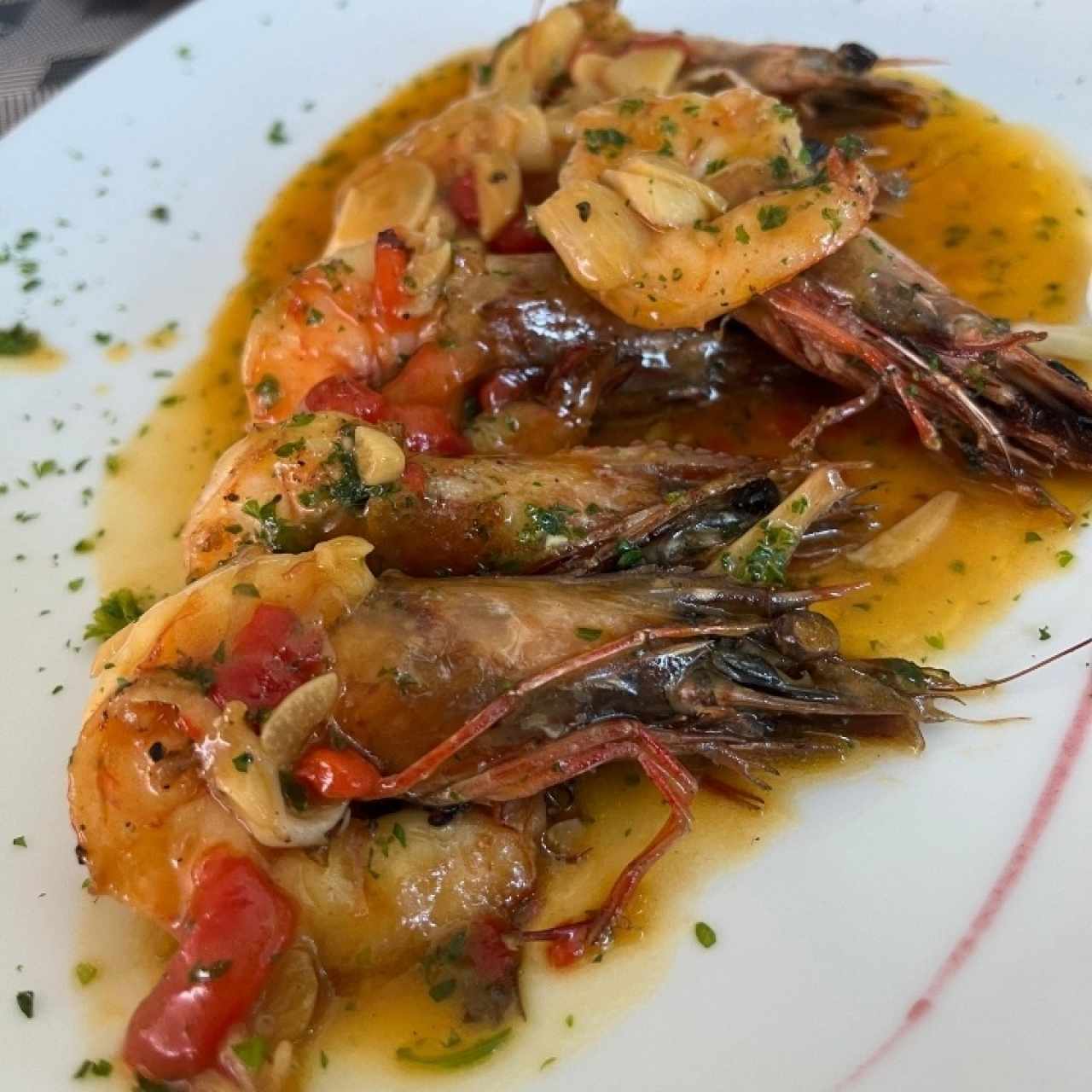 Mar - Langostinos al ajillo