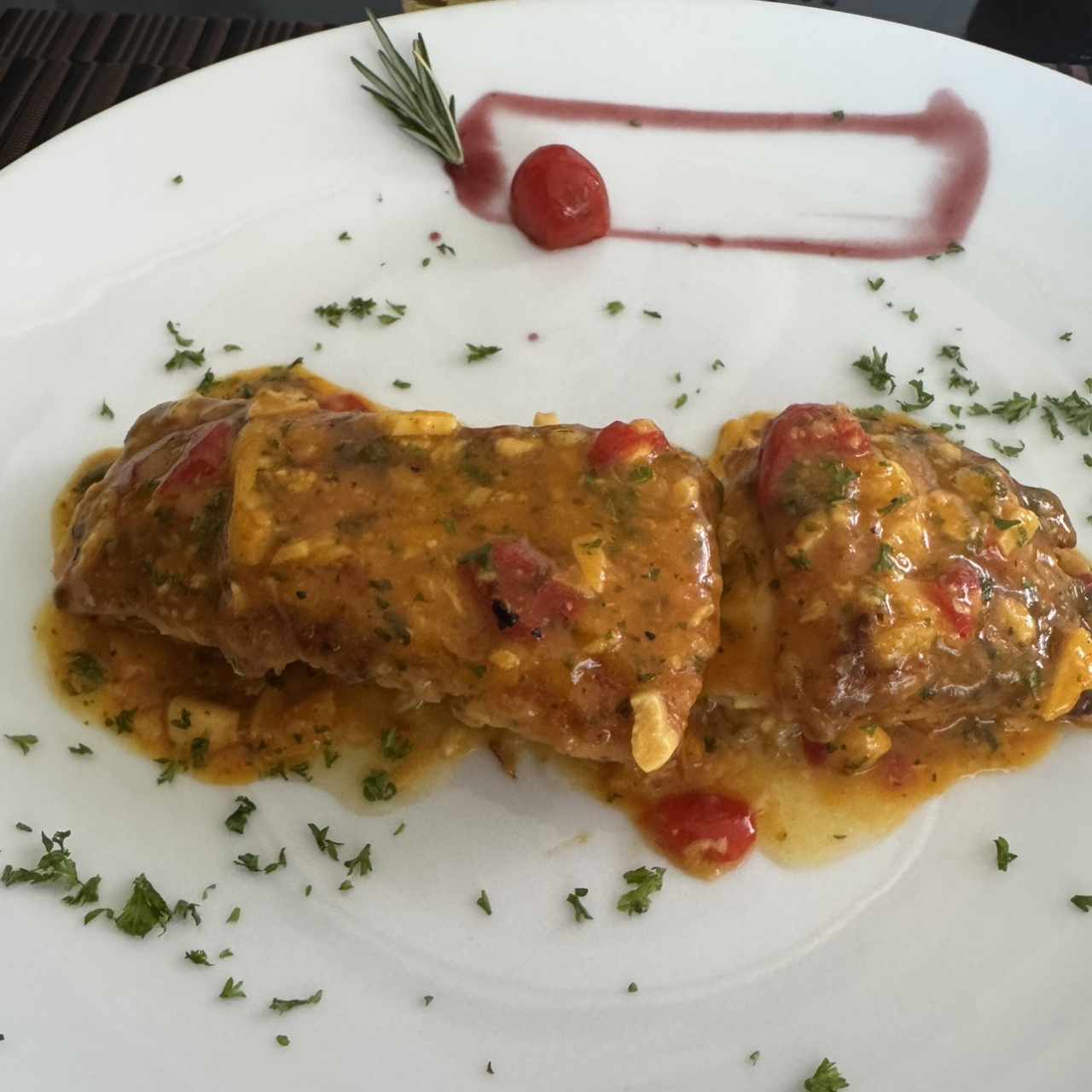 Mar - Corvina al ajillo