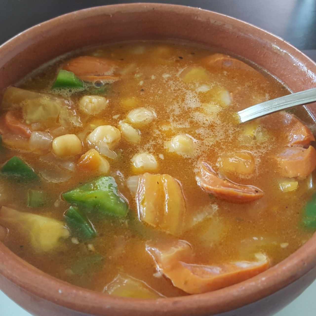 Garbanzos con Chorizo