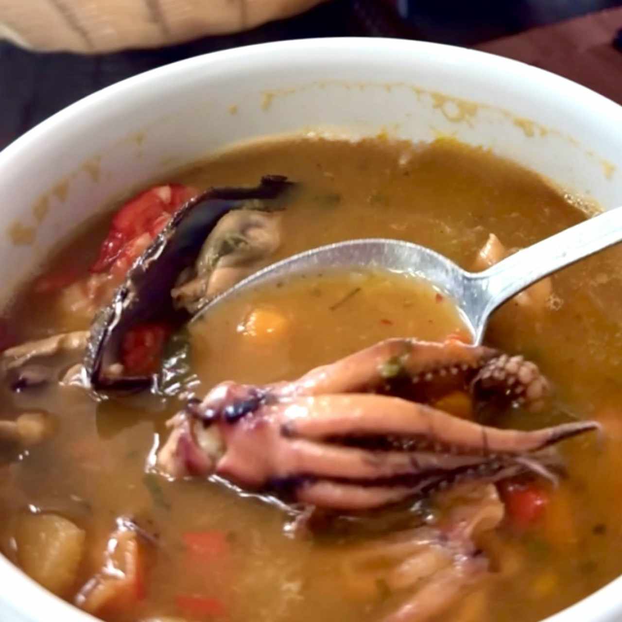 Sopa de marisco