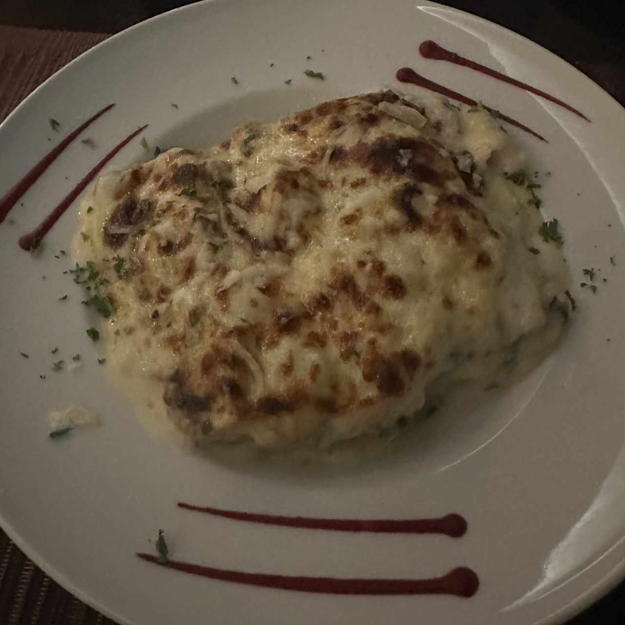 Lasagna Pollo y Espinacas