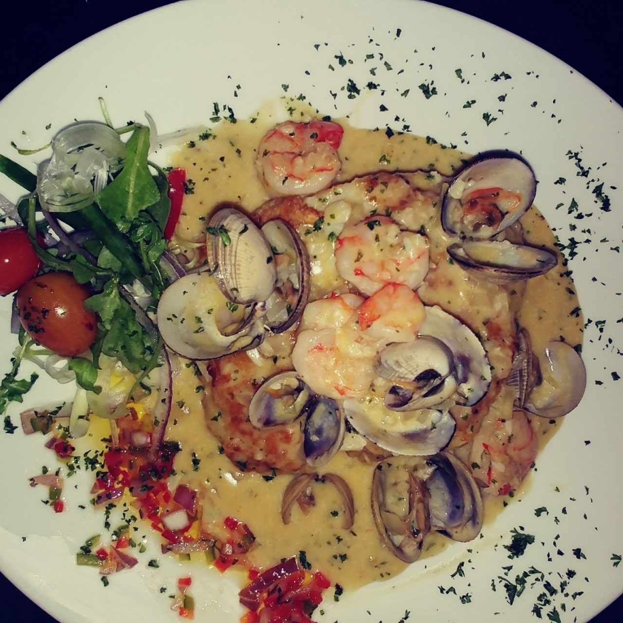 Corvina a la vasca