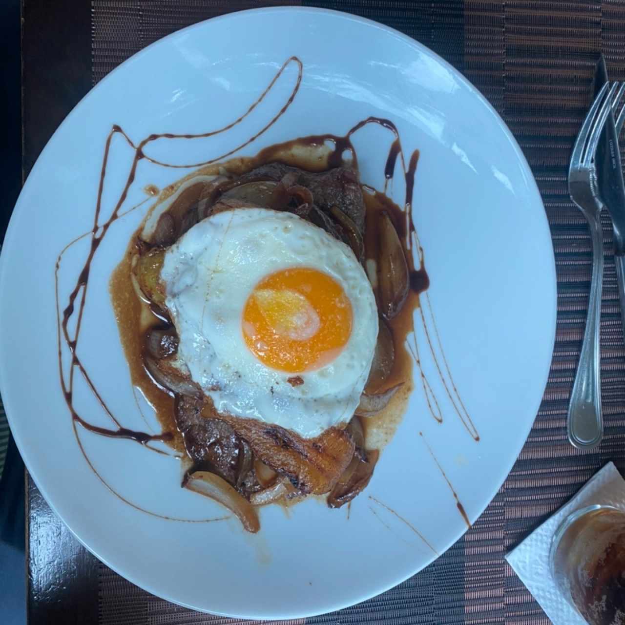 Filete de res a la cubana