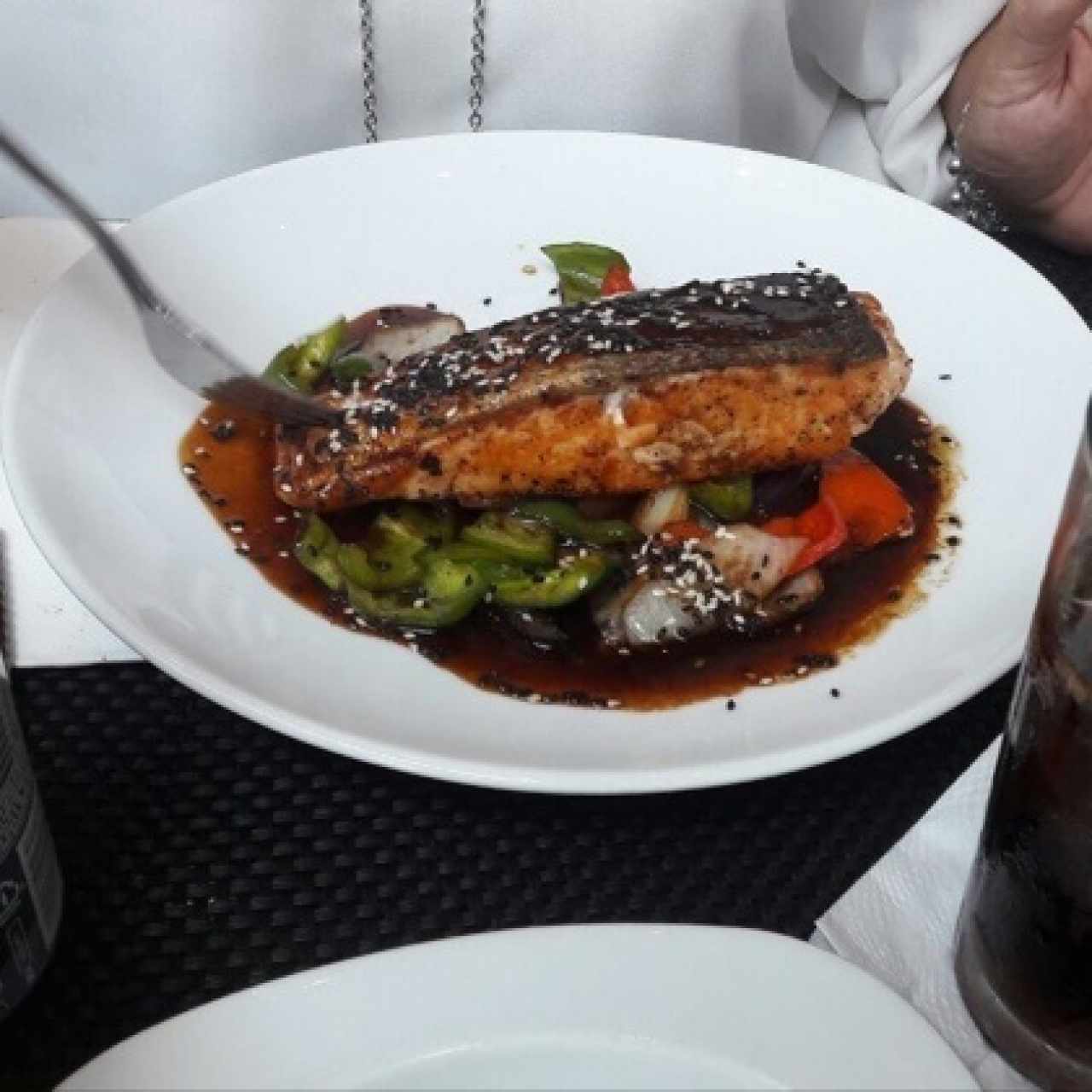 salmon teriyaki