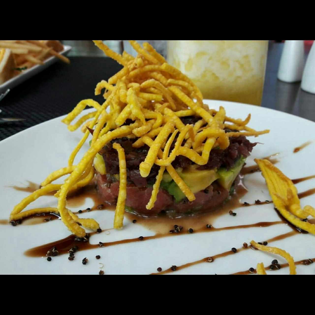 Entrantes fríos - Tuna tartare