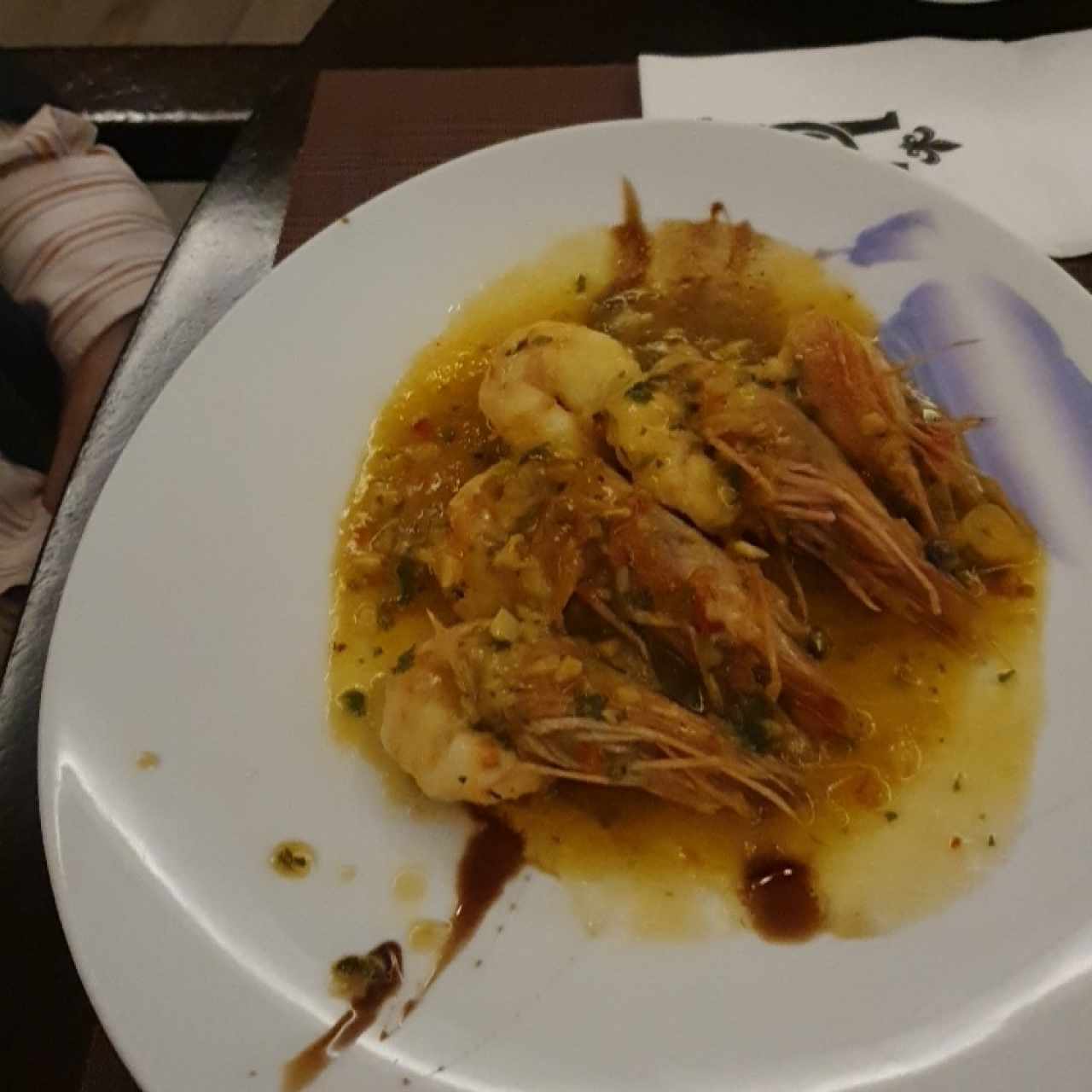 Mar - Langostinos al ajillo