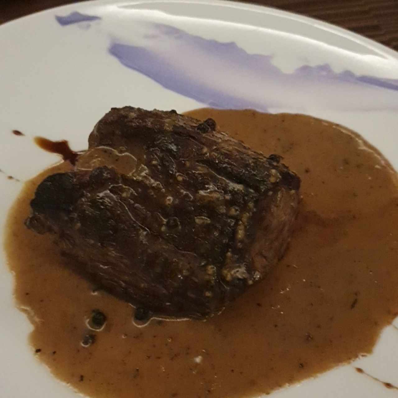 Filete de res a la pimienta